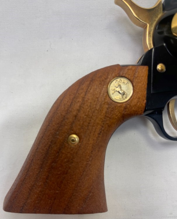 Colt SA Frontier 1869-1969 Golden Spike Commemorative Revolver NOS-img-17