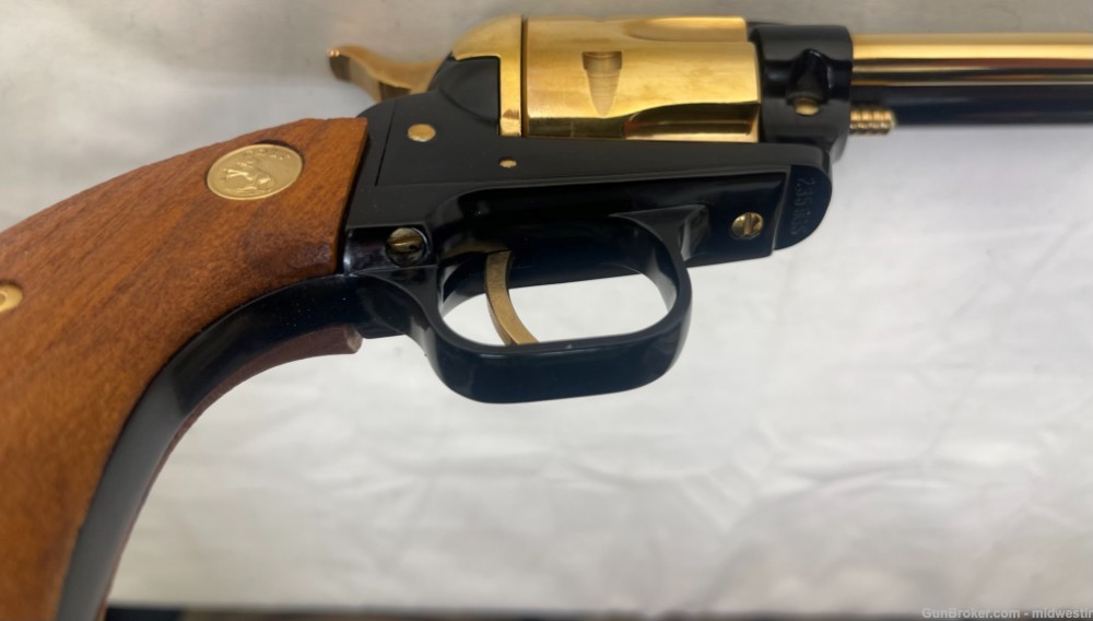 Colt SA Frontier 1869-1969 Golden Spike Commemorative Revolver NOS-img-21