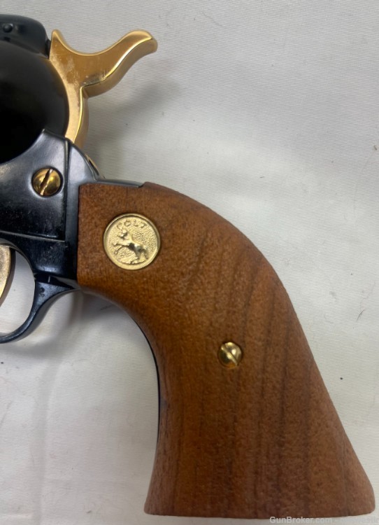 Colt SA Frontier 1869-1969 Golden Spike Commemorative Revolver NOS-img-8