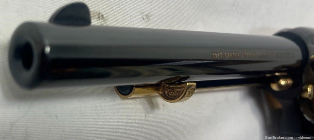 Colt SA Frontier 1869-1969 Golden Spike Commemorative Revolver NOS-img-5