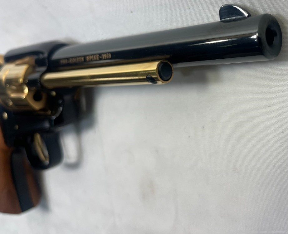 Colt SA Frontier 1869-1969 Golden Spike Commemorative Revolver NOS-img-24