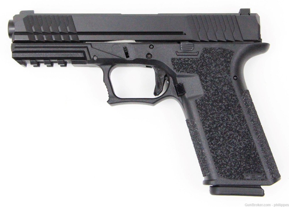 P80 PFS9 in Black 9mm 17RD - Polymer 80 Complete Pistol Series-img-1