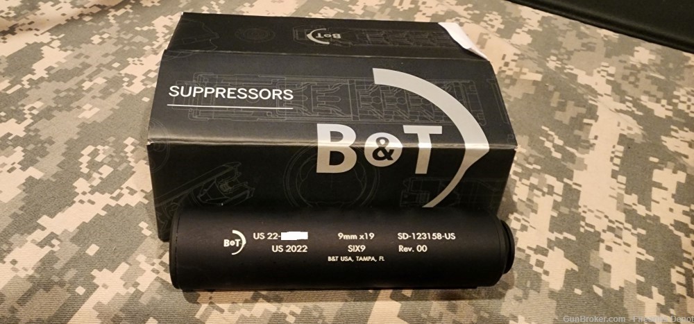 B&T STATION SIX STATION-6 9mm   TRAINING suppressor-img-0