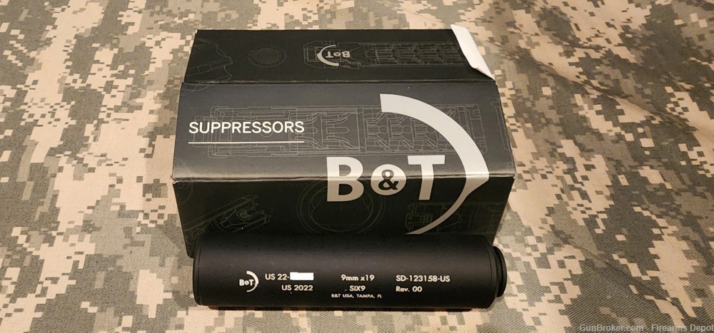 B&T STATION SIX STATION-6 9mm   TRAINING suppressor-img-4