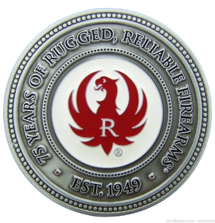 Ruger 75th Anniversary Challenge Coin-img-0