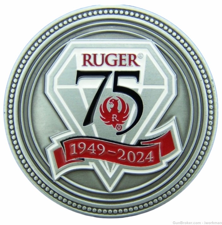 Ruger 75th Anniversary Challenge Coin-img-1