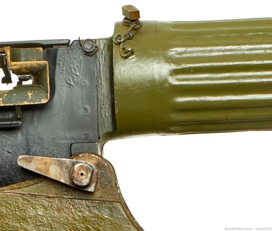 Original Russian WWII Maxim M1910 Fluted Display Machine Gun W/Mount-1944-img-7