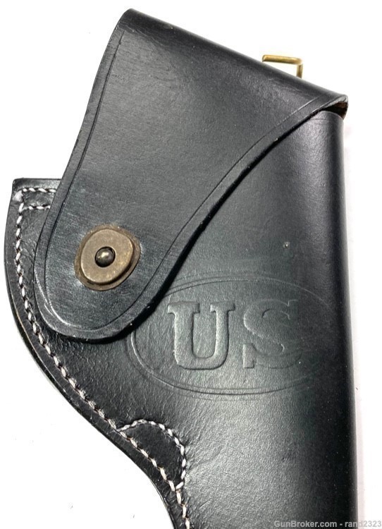 WWII US S&W VICTORY .38 PISTOL BELT HOLSTER-img-3