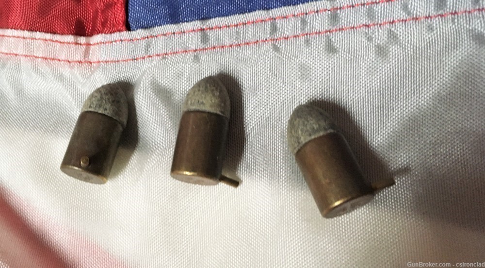 11.69mm Pinfire cartridges 3 total unfired-img-0