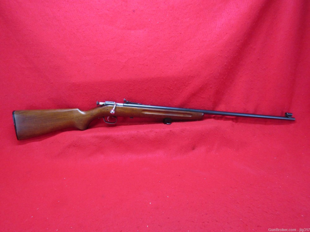 Winchester 68 22 S/L/LR Single Shot Bolt Action Rifle Rare Import Marked-img-0