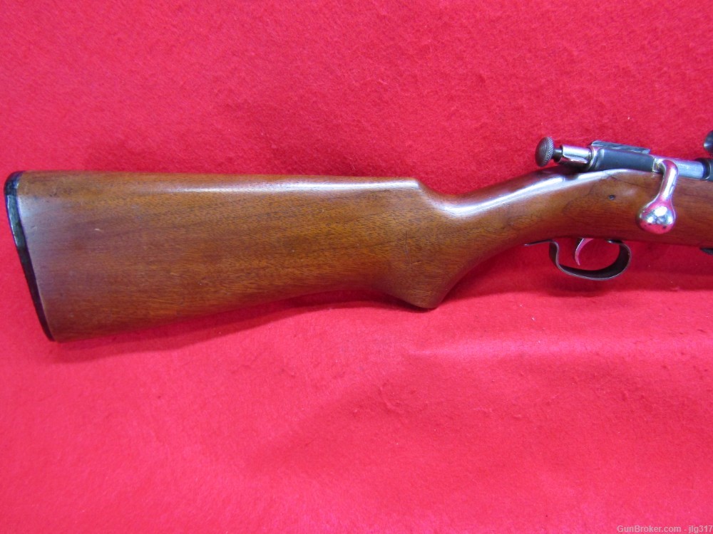 Winchester 68 22 S/L/LR Single Shot Bolt Action Rifle Rare Import Marked-img-1