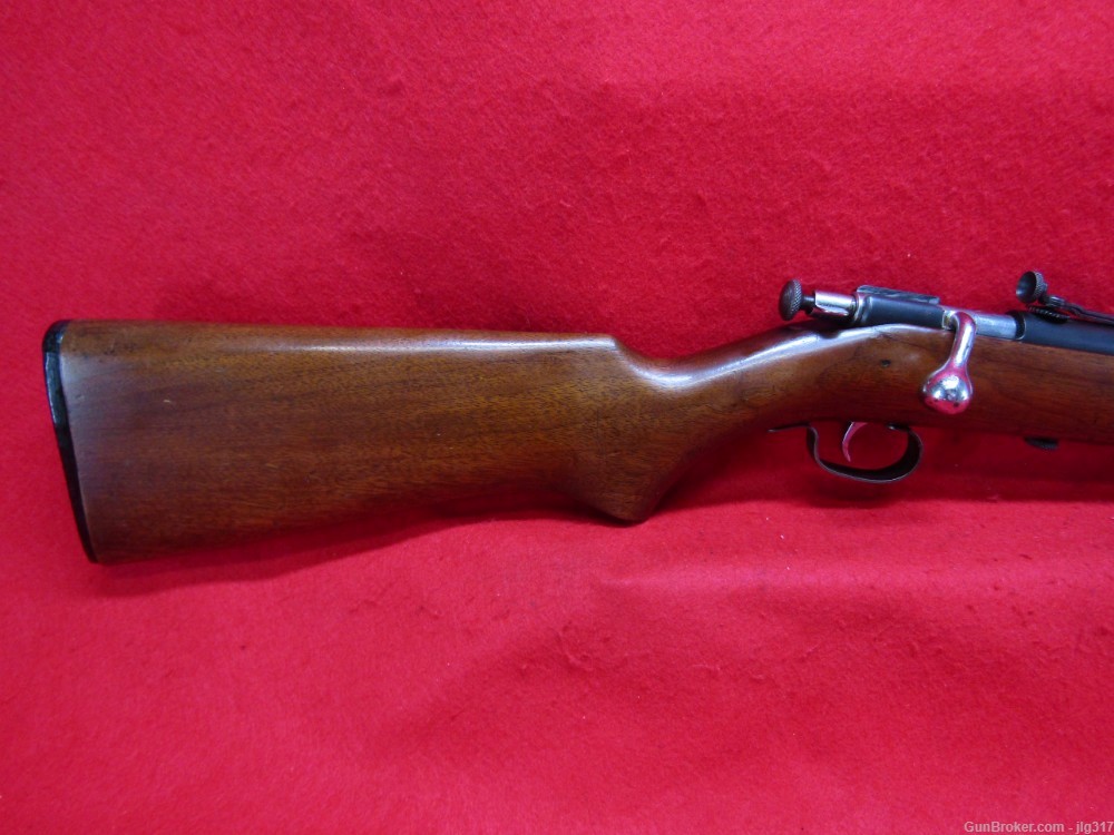 Winchester 68 22 S/L/LR Single Shot Bolt Action Rifle Rare Import Marked-img-3