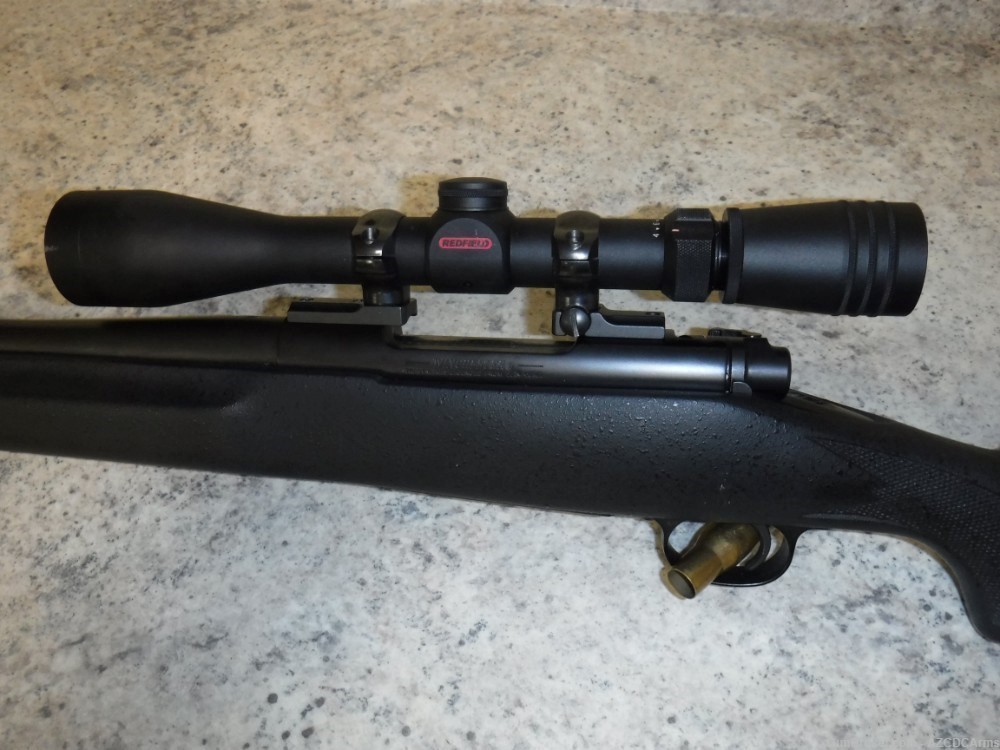 Winchester model 70 coyote,300wsm, Leupold mounts & rings, redfield 4-12x40-img-4