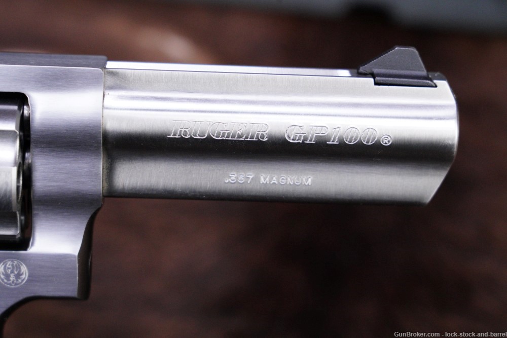 Ruger GP100 Model 01705 .357 MAG 4.2” SA/DA Stainless Revolver & Box 2010-img-11