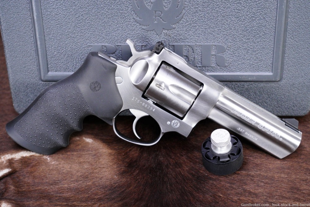 Ruger GP100 Model 01705 .357 MAG 4.2” SA/DA Stainless Revolver & Box 2010-img-2