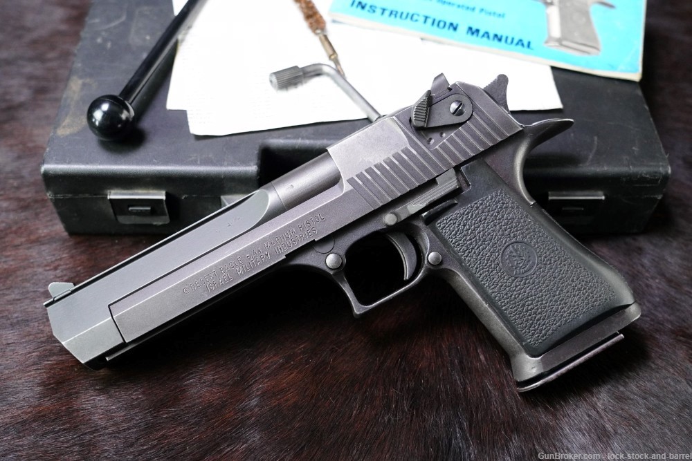 Belgian Proofed Magnum Research IMI Desert Eagle MK VII 44 Mag Pistol NO CA-img-3