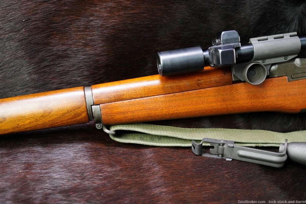 WWII Springfield M1D Garand Sniper CMP M84 Scope .30-06 Semi Auto Rifle C&R-img-11