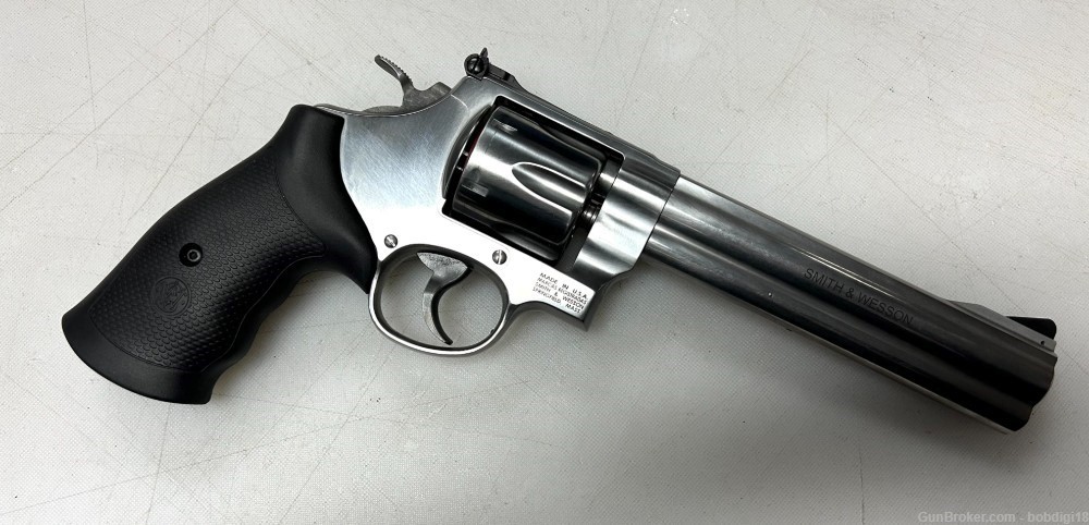 Smith & Wesson Model 610 10MM 6.5" Revolver S&W 12462 NO CC FEES-img-1