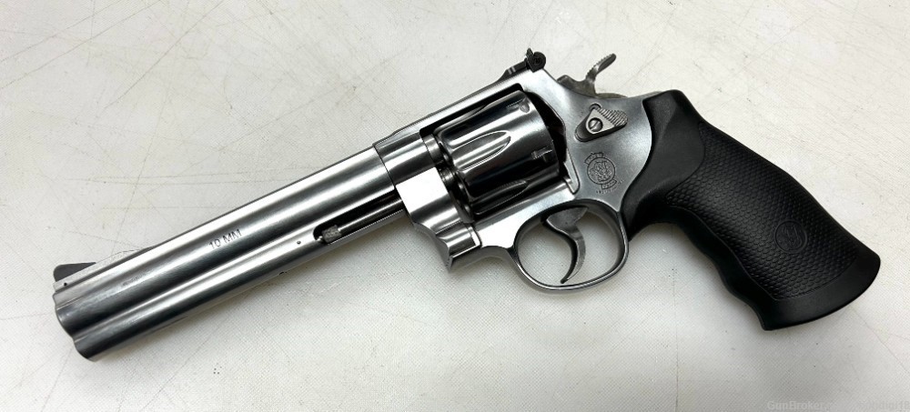 Smith & Wesson Model 610 10MM 6.5" Revolver S&W 12462 NO CC FEES-img-0