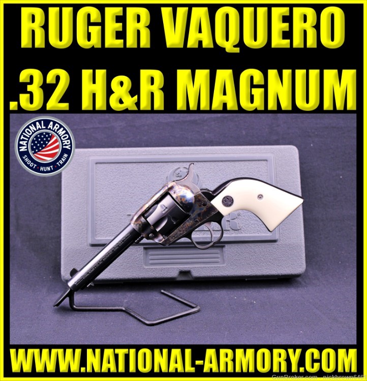 2002 RUGER SINGLE SIX NEW MODEL 32 H&R MAGNUM 5" BBL COLOR CASE HARDENED-img-0