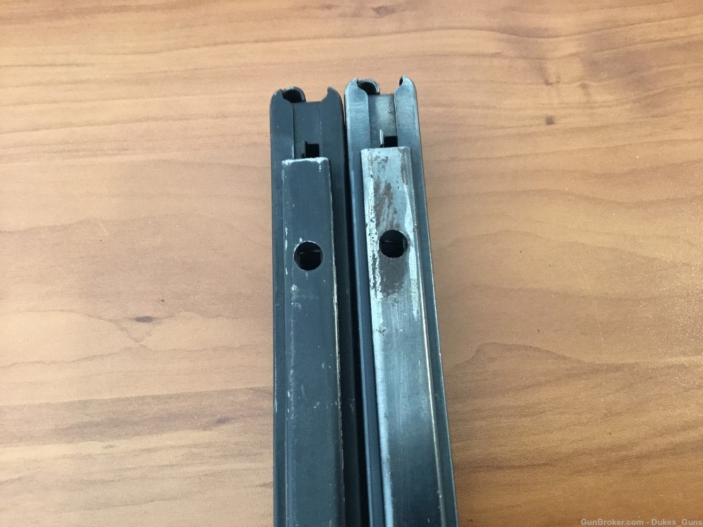 2 original Thompson SMG 30rd. 45ACP mags w/US pouch (T-2)-img-4