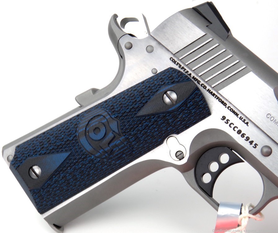 NEW COLT 1911 COMPETITION STAINLESS 9mm 9+1rds 5" BARREL SKU: o1072CCS-img-6