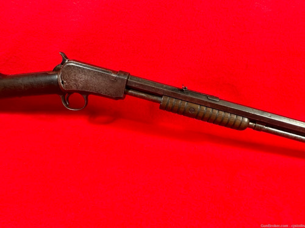 Winchester Model 1890 22 WRF Rimfire Pump Rifle - Has 22 Magnum Sleeve-img-11