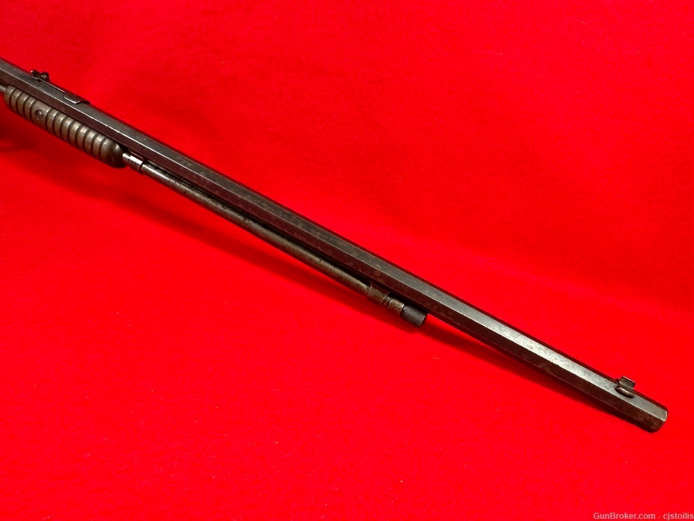 Winchester Model 1890 22 WRF Rimfire Pump Rifle - Has 22 Magnum Sleeve-img-12