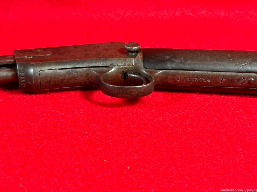 Winchester Model 1890 22 WRF Rimfire Pump Rifle - Has 22 Magnum Sleeve-img-6