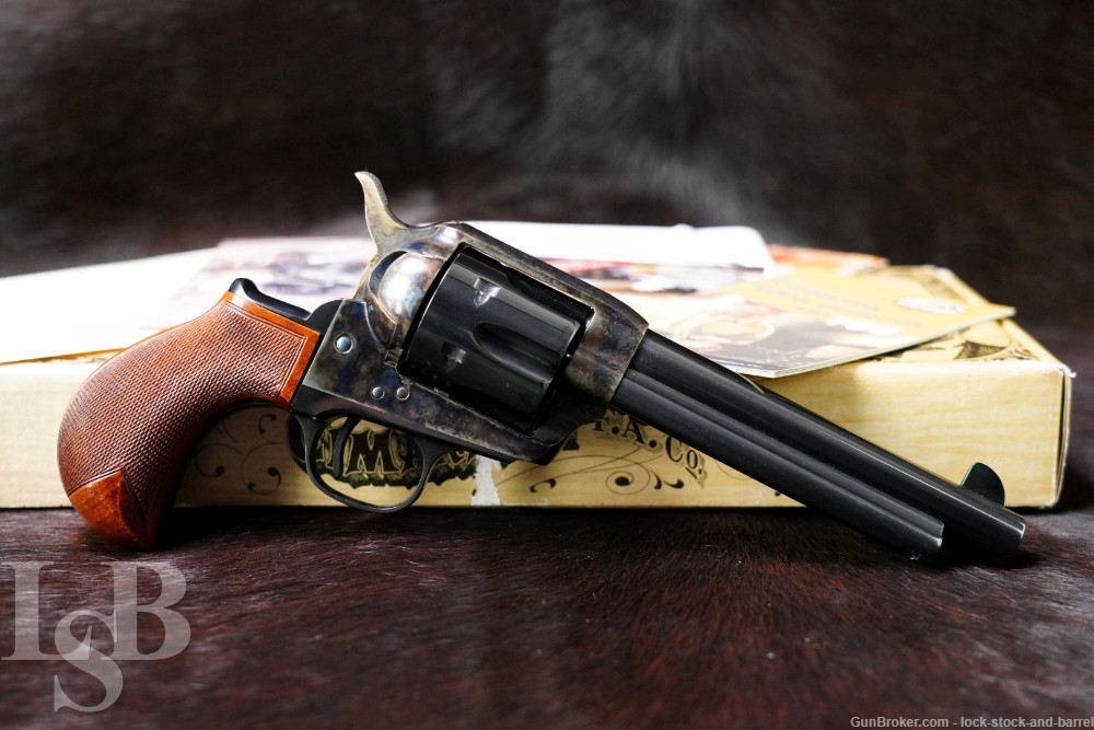 Cimarron Uberti Thunderer .45 LC 5 ½” Single Action Revolver, Modern-img-0