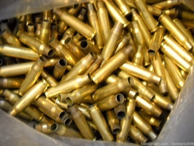 7.62x51 once fired brass 100 Ct MHS-img-0