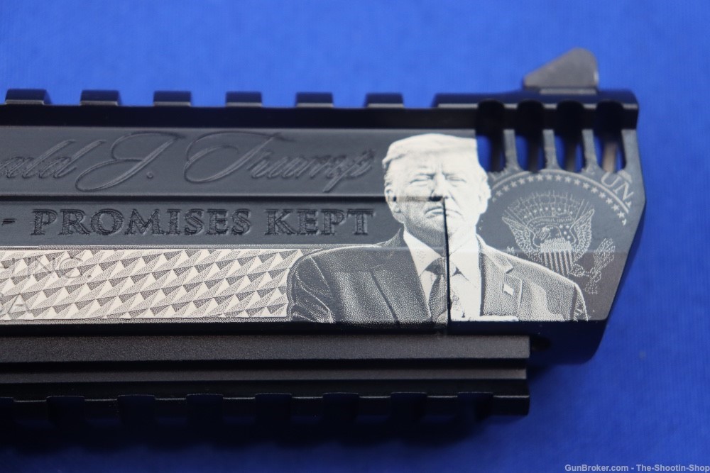Magnum Research DESERT EAGLE 50AE Pistol DONALD TRUMP Engraved Limited LE -img-23