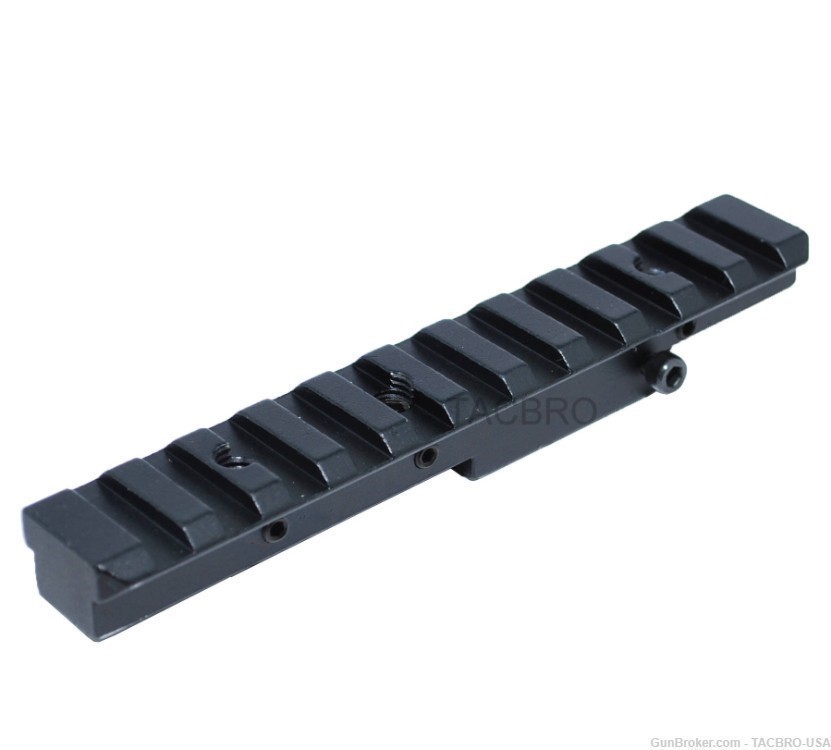 TACBRO Black Anodized Aluminum Mosin Nagant M44 M91/30 M38 Top Scope Short -img-1
