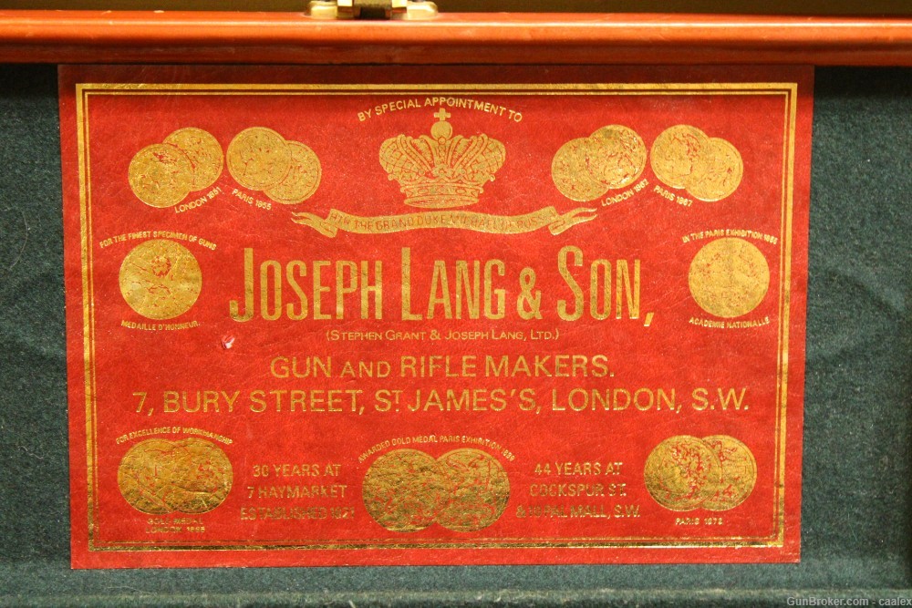 Henry Atkin, Grant & Lang MATCHED PAIR in Motor Case (12GA SxS Pre-WW1)-img-2