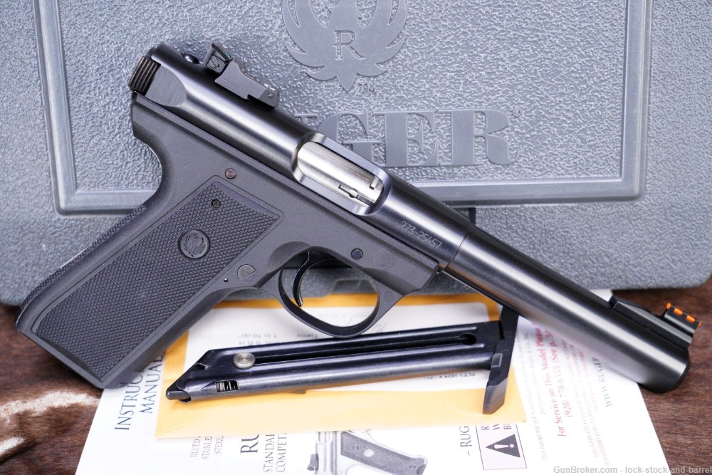 Ruger MK III 22/45 Target Model 10107 .22 LR 5 1/2” Semi Auto Pistol 2013-img-2