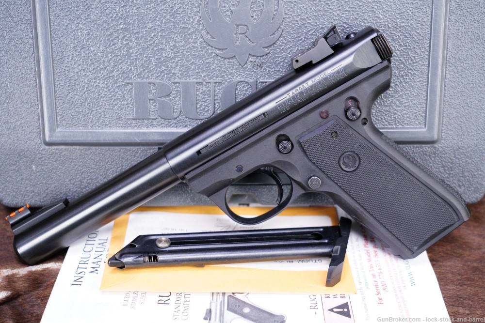 Ruger MK III 22/45 Target Model 10107 .22 LR 5 1/2” Semi Auto Pistol 2013-img-3