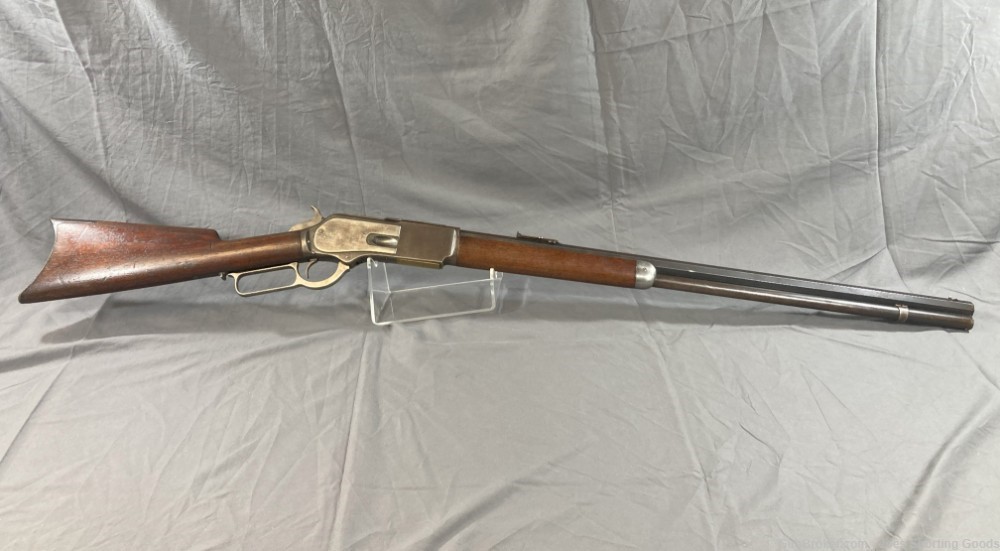 RARE Winchester Model 1876 (MFD 1884) - .45-60 28" Octagon Barrel-img-0