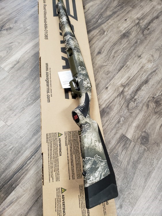 NEW Savage 110 Timberline 6.5 PRC Green Cerakote Fluted 6.5PRC NO CC FEES-img-5