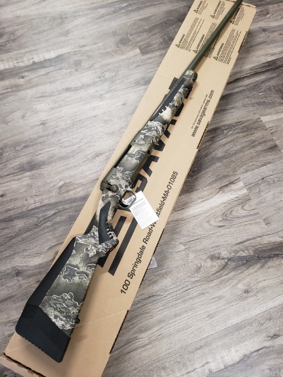 NEW Savage 110 Timberline 6.5 PRC Green Cerakote Fluted 6.5PRC NO CC FEES-img-0