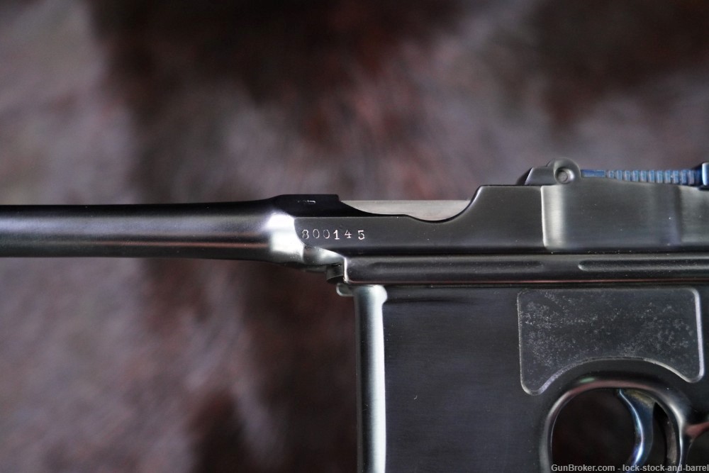 Mauser Model 1930 M30 Broomhandle C96 7.63mm/.30 Semi-Automatic Pistol, C&R-img-9