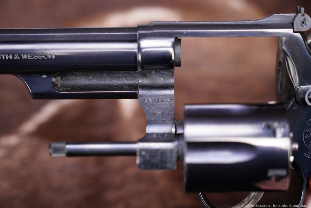 Smith & Wesson S&W Model 19-5 .357 Mag 6" DA/SA Revolver MFD 1983-img-14