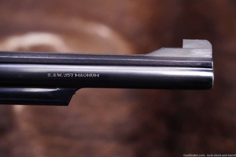 Smith & Wesson S&W Model 19-5 .357 Mag 6" DA/SA Revolver MFD 1983-img-10