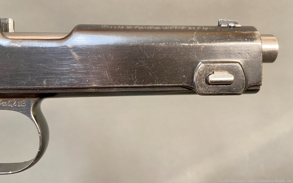 Steyr Hahn Model 1912 Second Bavarian Contract Pistol-img-13