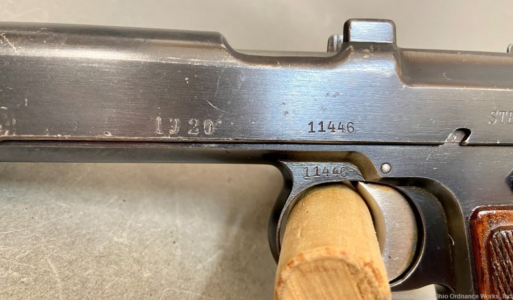 Steyr Hahn Model 1912 Second Bavarian Contract Pistol-img-3