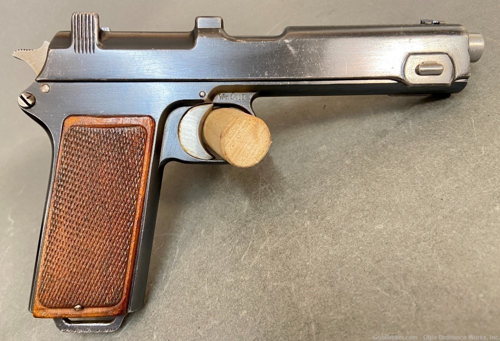 Steyr Hahn Model 1912 Second Bavarian Contract Pistol-img-8
