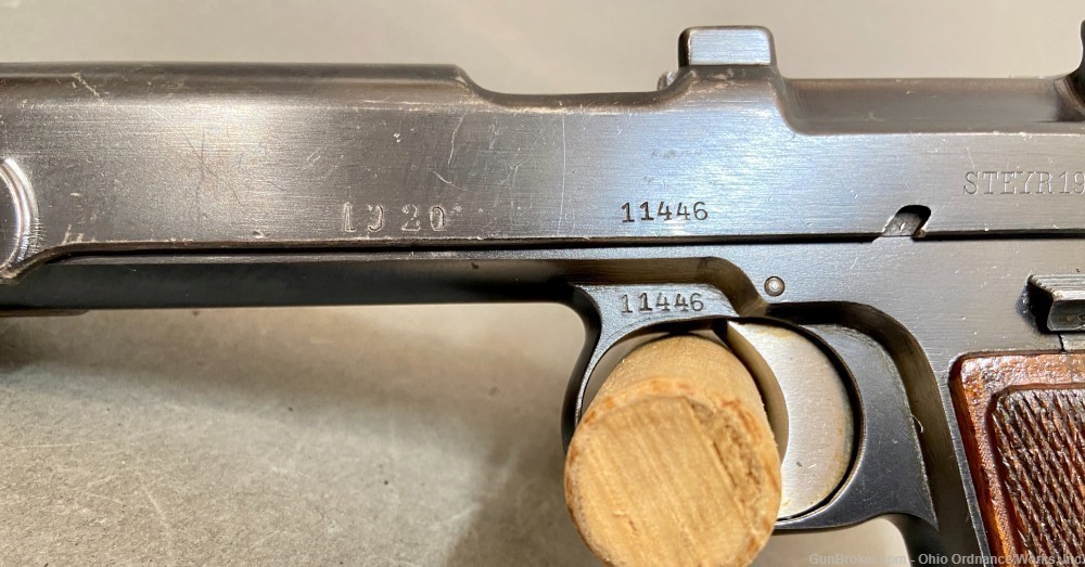 Steyr Hahn Model 1912 Second Bavarian Contract Pistol-img-4