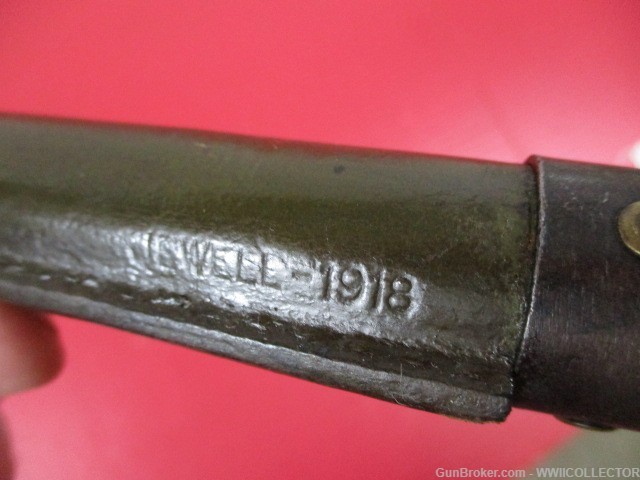WWI Era US AEF Army M1917 Trench Knife & Scabbard - LF&C 1917 - Original 1-img-12