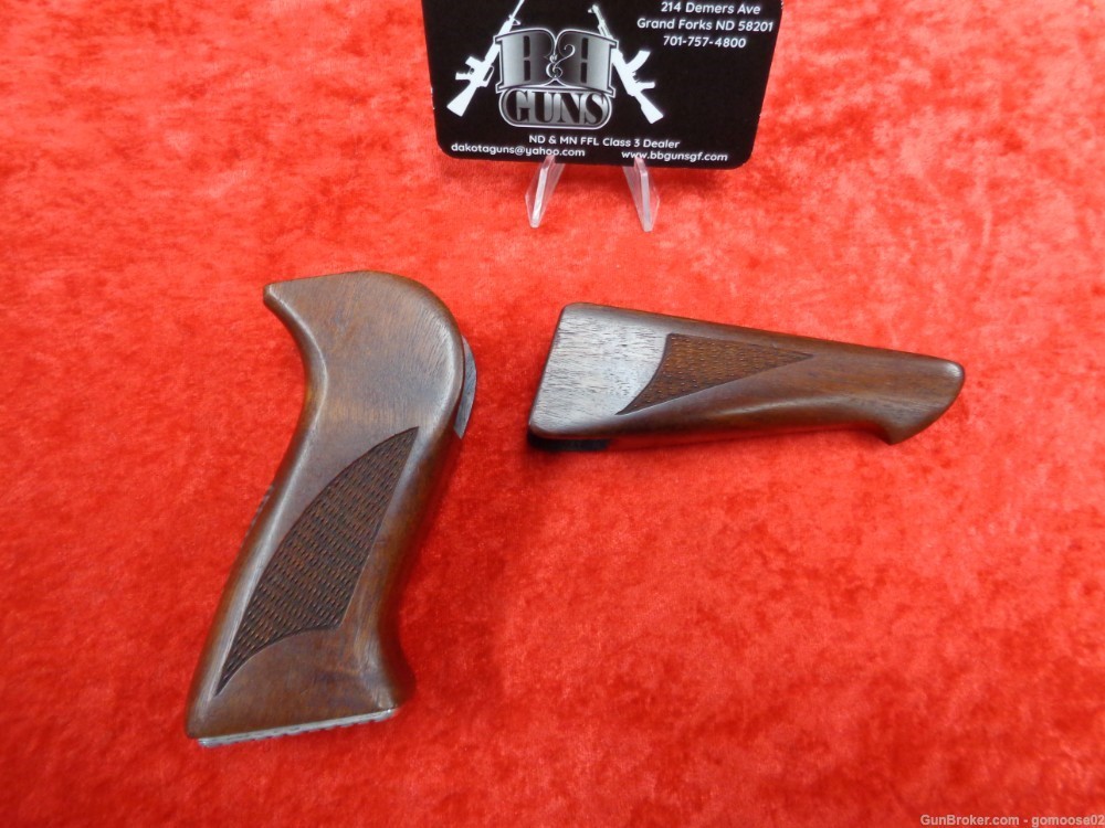 Vintage T/C Contender Matching Wood Pistol Grip Octagon Forend TC Fore Arm-img-14