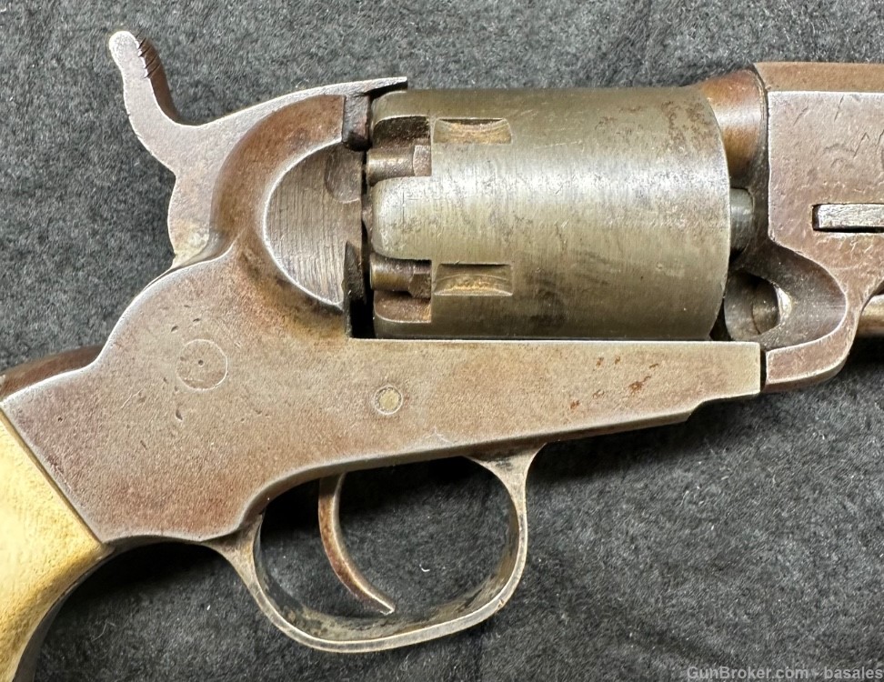 Civil War Nepperhan Firearms Co 31 Cal Percussion Revolver 4 1/4" Barrel-img-2