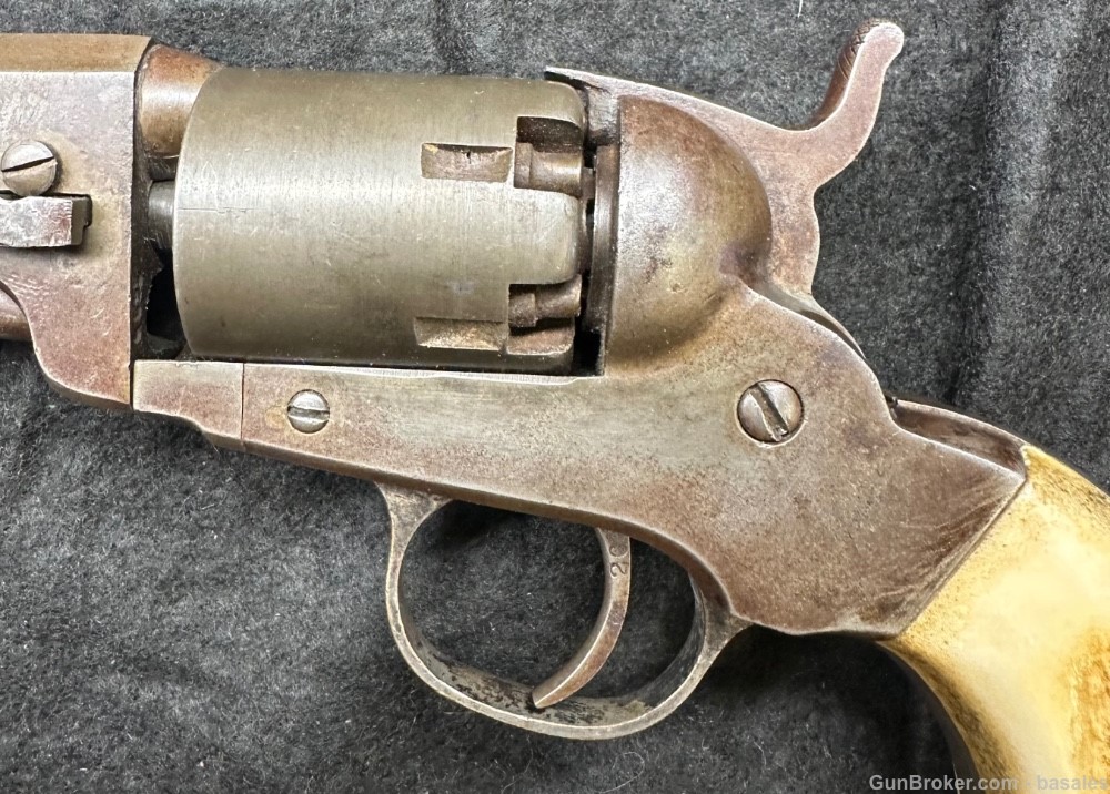 Civil War Nepperhan Firearms Co 31 Cal Percussion Revolver 4 1/4" Barrel-img-6